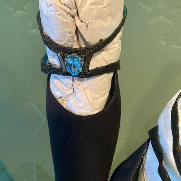 Giuseppe zanotti aquamarine stone heels - Picture 5 of 14